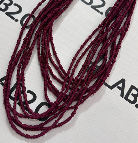 Collana Ludo Bordeaux