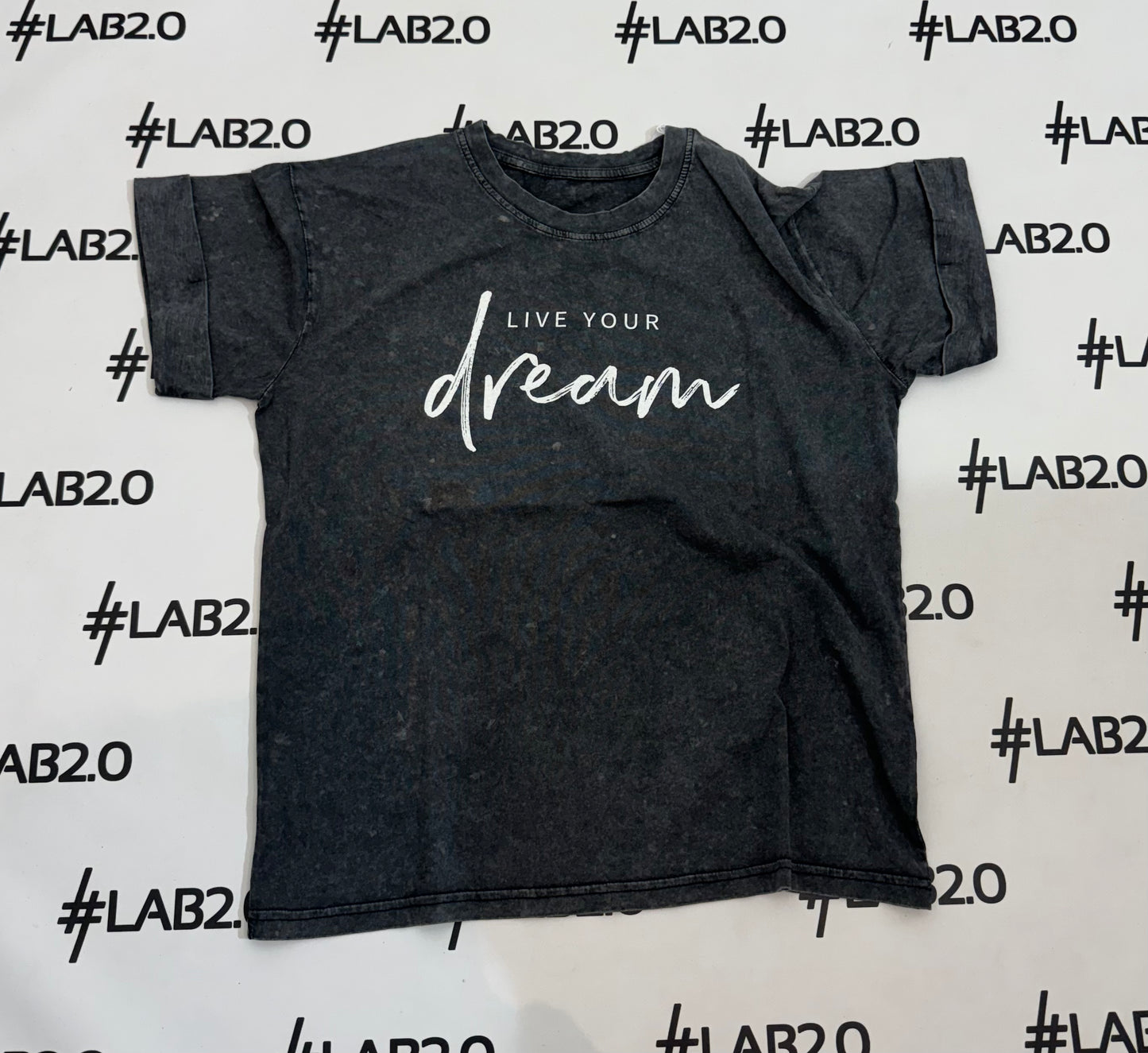 T-shirt Dreams delavè