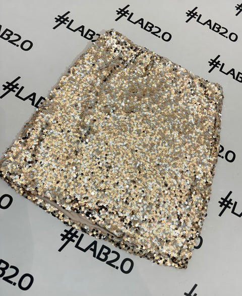 Minigonna Beatrice Oro