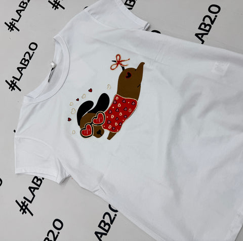 T-Shirt Maya Rosso
