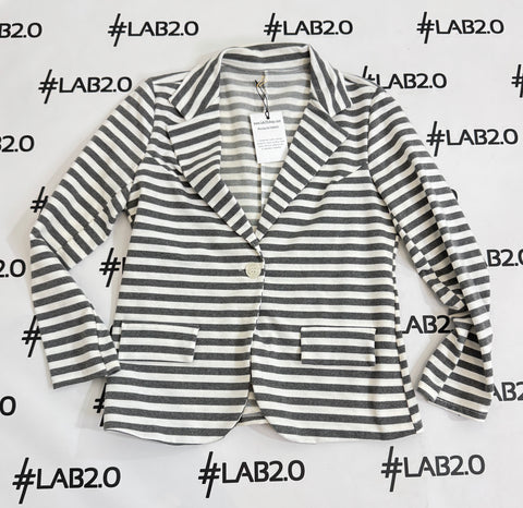 Blazer Stripes Grigio