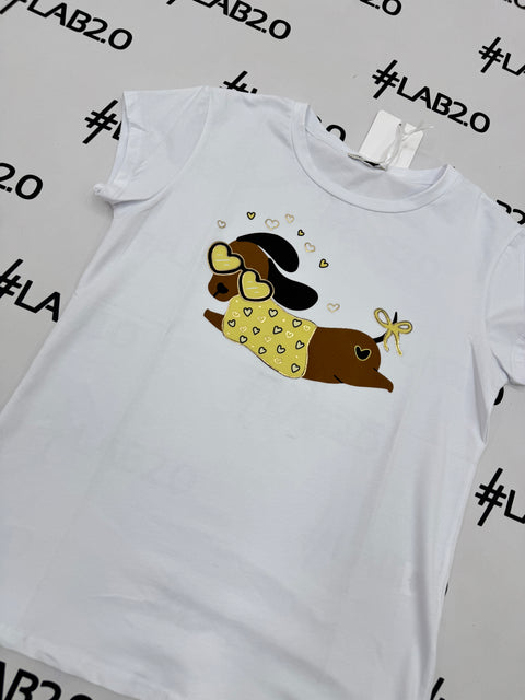 T-Shirt Maya Giallino