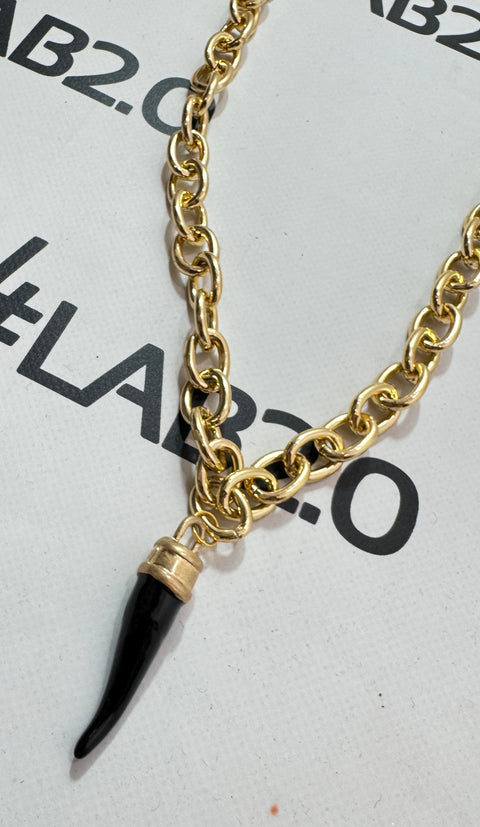 Collana Corno Oro
