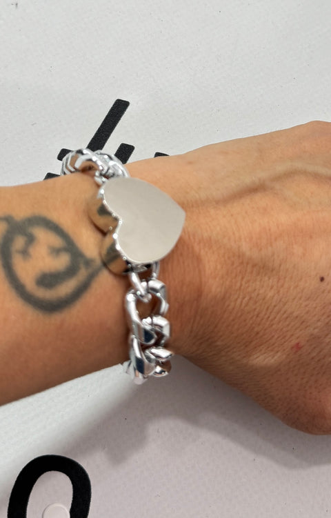 Bracciale Heart Silver
