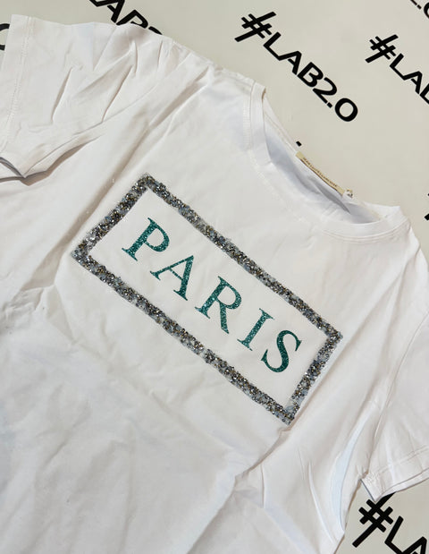 T-Shirt France Silver