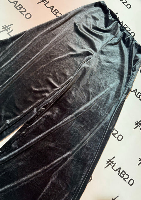 Pantalone Velluto Grigio