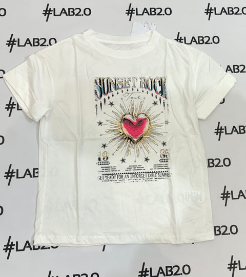 T-shirt Cuore Sacro