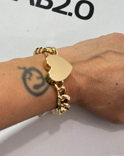 Bracciale Heart Gold