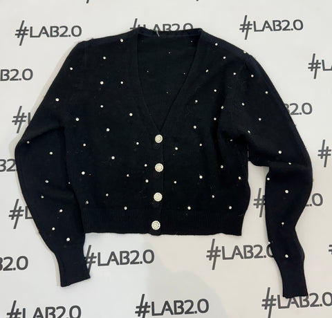 Cardigan Brilliance Nero