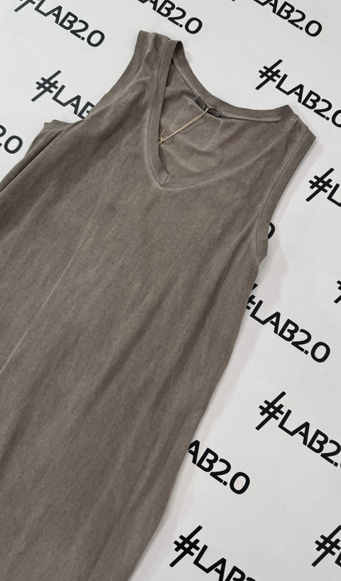 Abito Cotton Fango