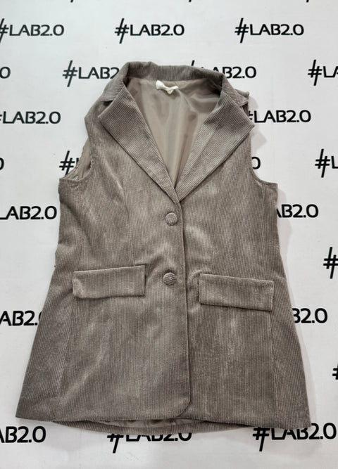 Blazer Smanicato Tortora