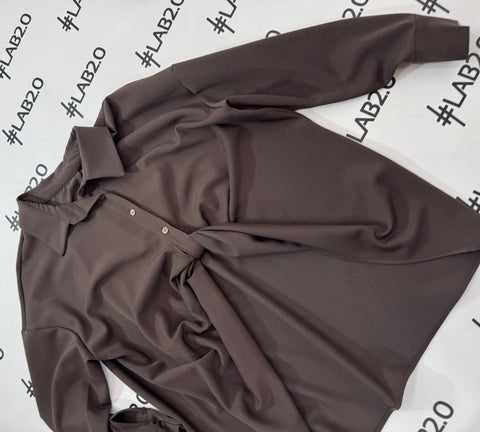 Camicia Teresa Marrone