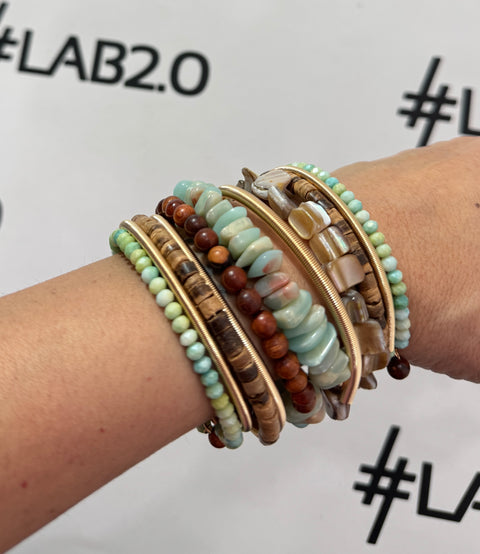 Bracciale Tribe Acqua Marina