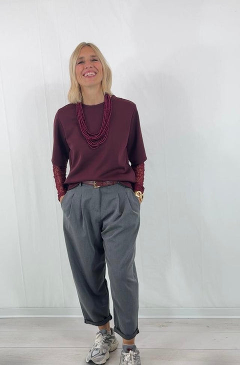 Outfit Vale Bordeaux