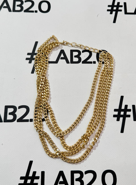 Collana Agata gold