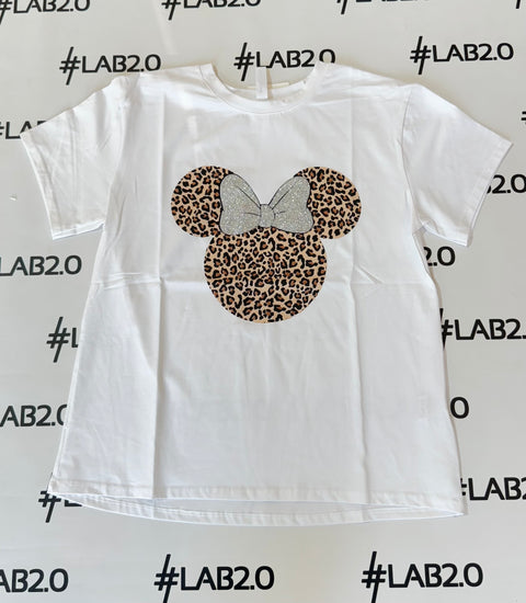 T-shirt Minnie Fiocco