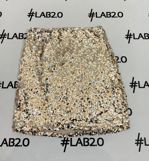 Minigonna Beatrice Oro