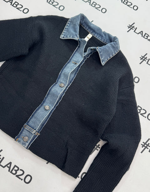 Cardigan Diana Nero
