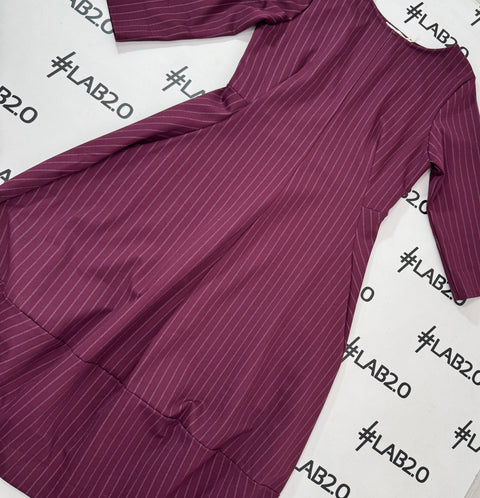Abito Ginny Bordeaux