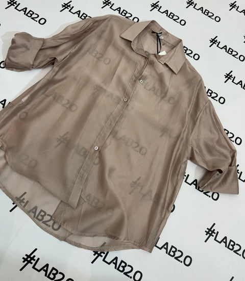 Camicia Velo Tortora