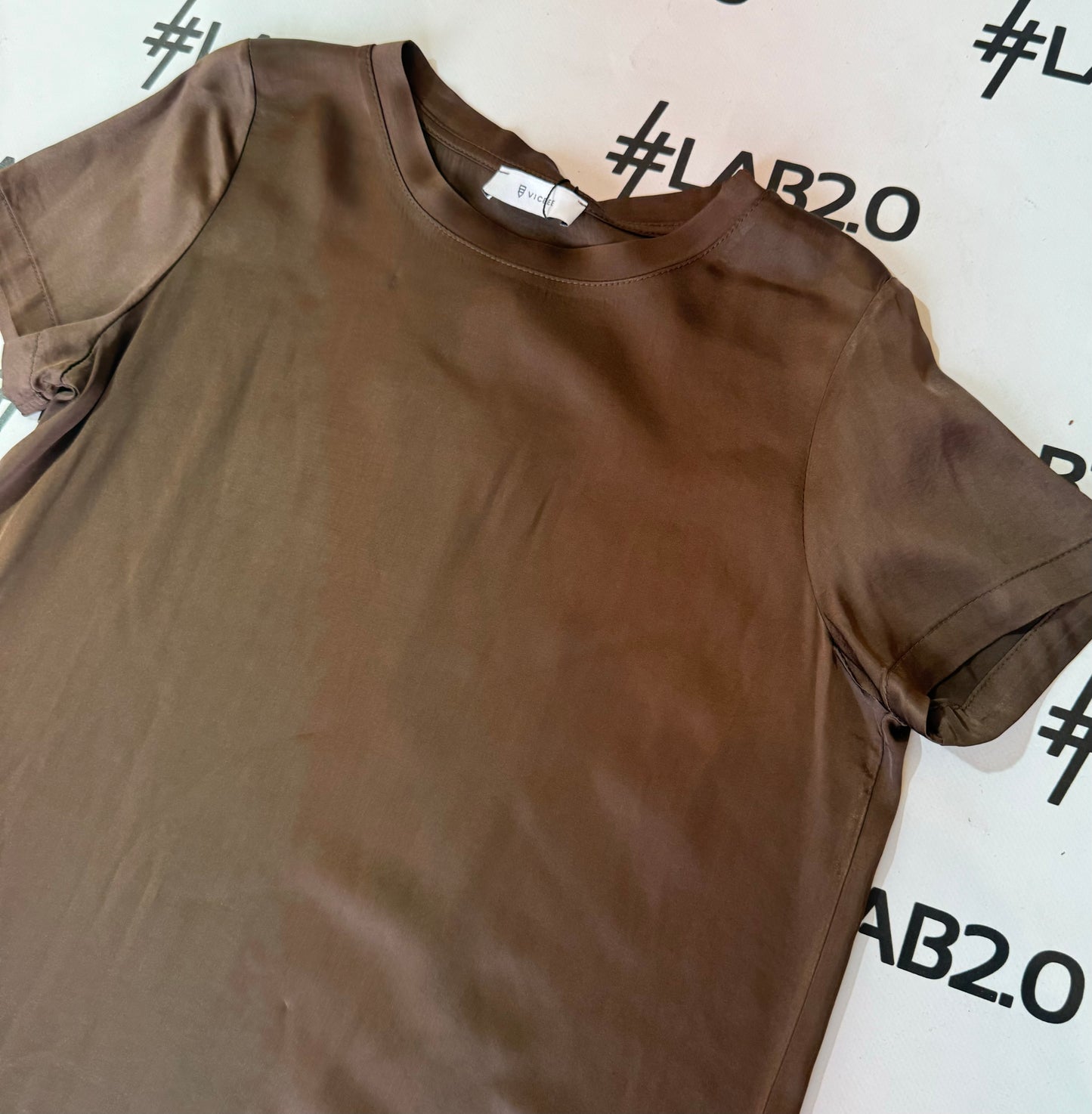 T-shirt Lucid Marrone