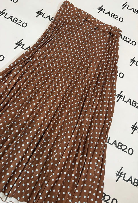 Gonna Diamante Marrone