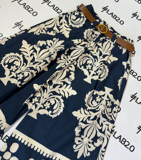 Gonna-pantalone Blu