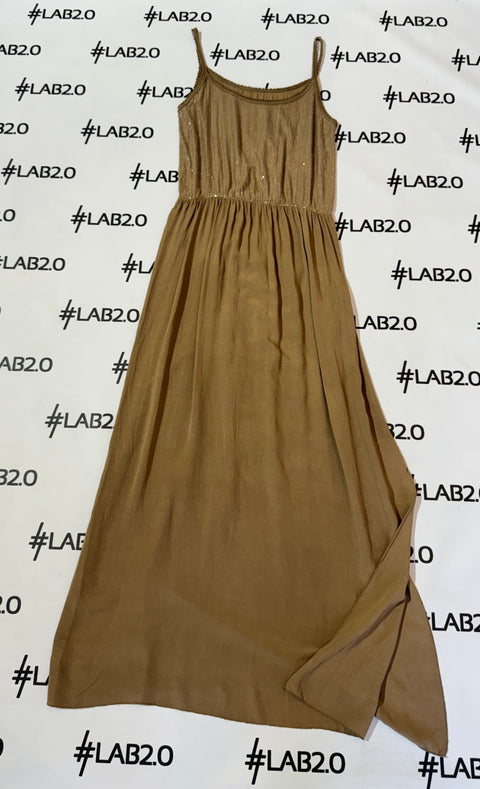 Abito Shine Camel