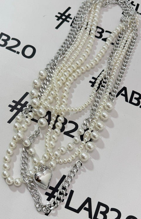 Collana Hope Silver Bianco