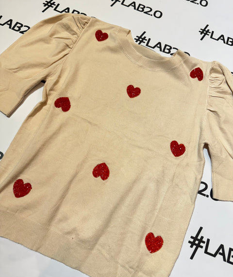 Maglioncino Cuoricini