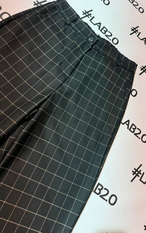 Pantalone Quadro Nero