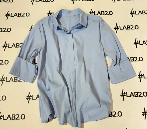 Camicia Classic Celeste