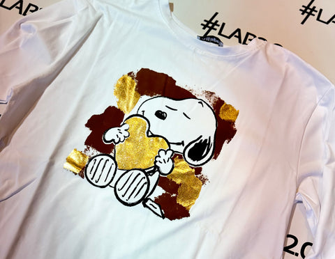 T-shirt Snoopy Gold