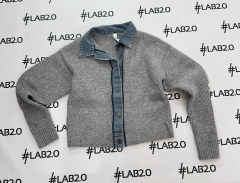 Cardigan Diana Grigio