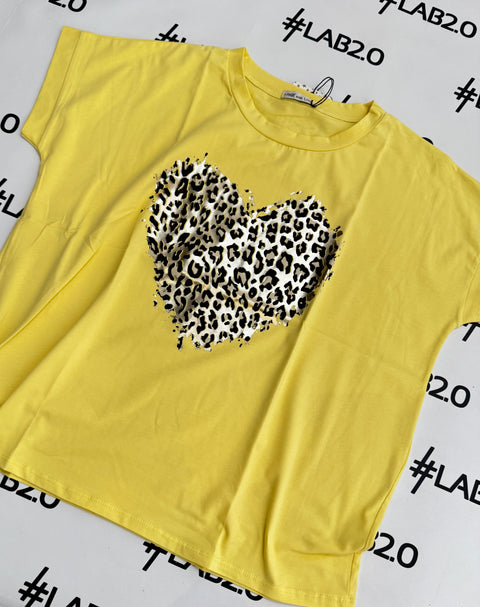 T-Shirt  Dora Gialla Curvy
