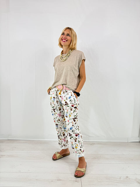 Pantalone Ramona Flowers