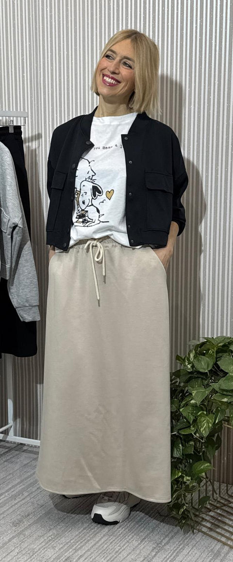 Bomber Gaia Spring Nero