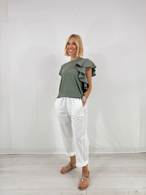 T-shirt Rachele Militare