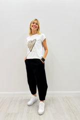 Pantalone  Ada COTTON Nero
