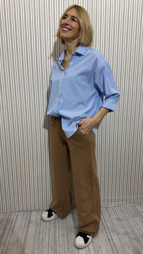 Camicia  Righe Azzurre