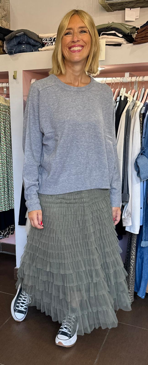 Maglione Faby Grigio