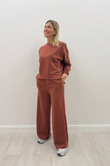 Pantalone Rhianna PALAZZO Ruggine