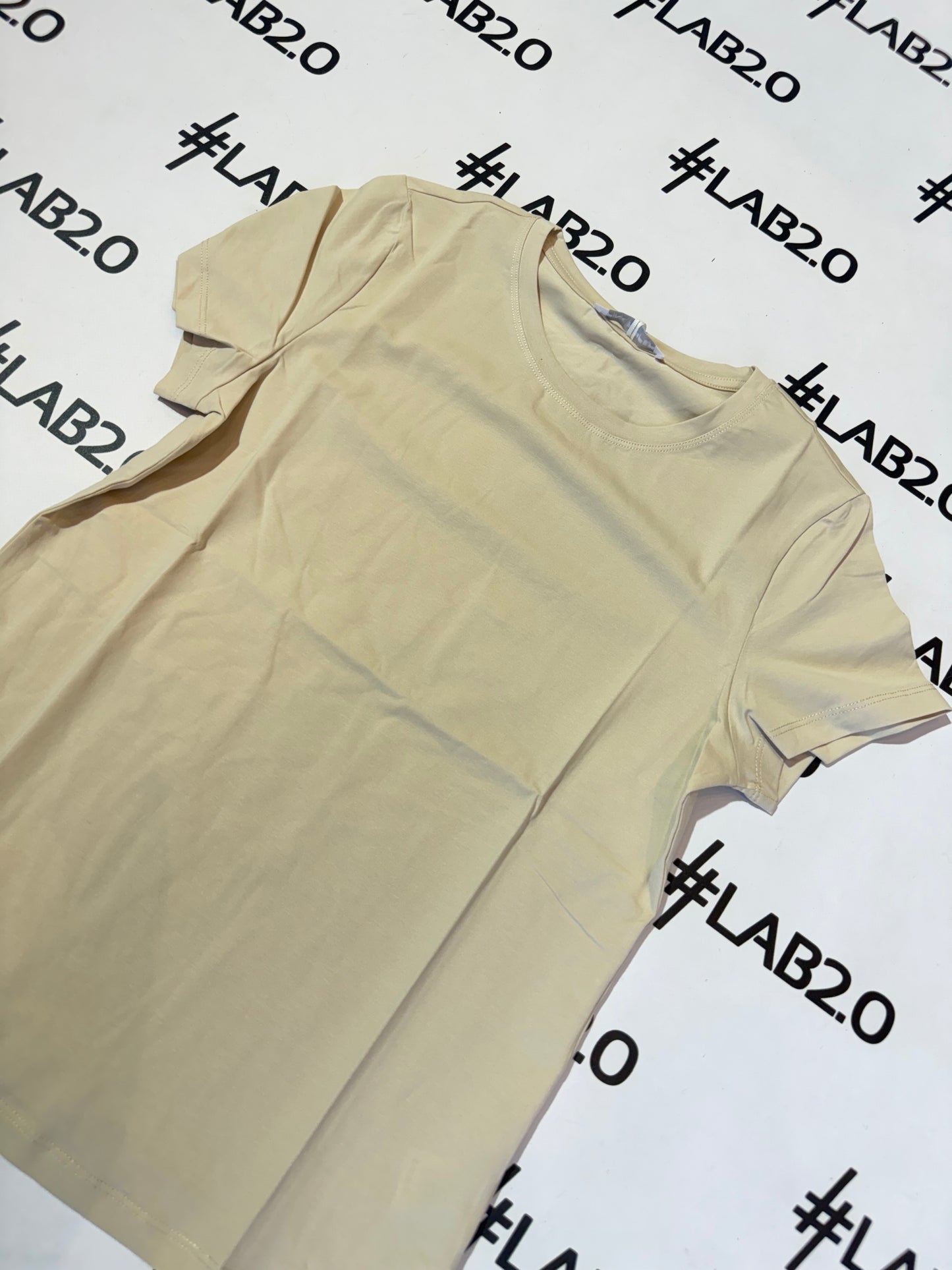 T-shirt basic Beige