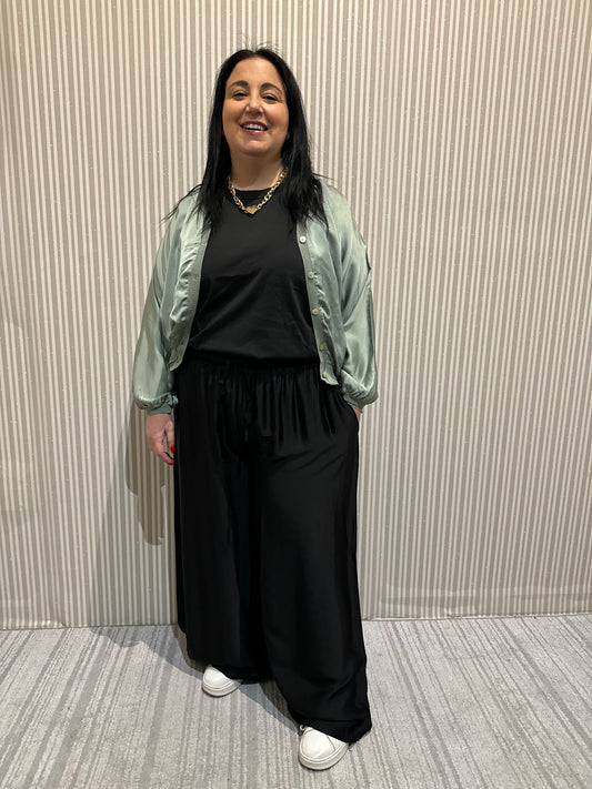 Cardigan Lucido Verde Curvy