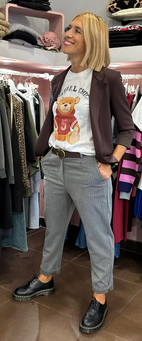 Pantalone Berlino Grigio