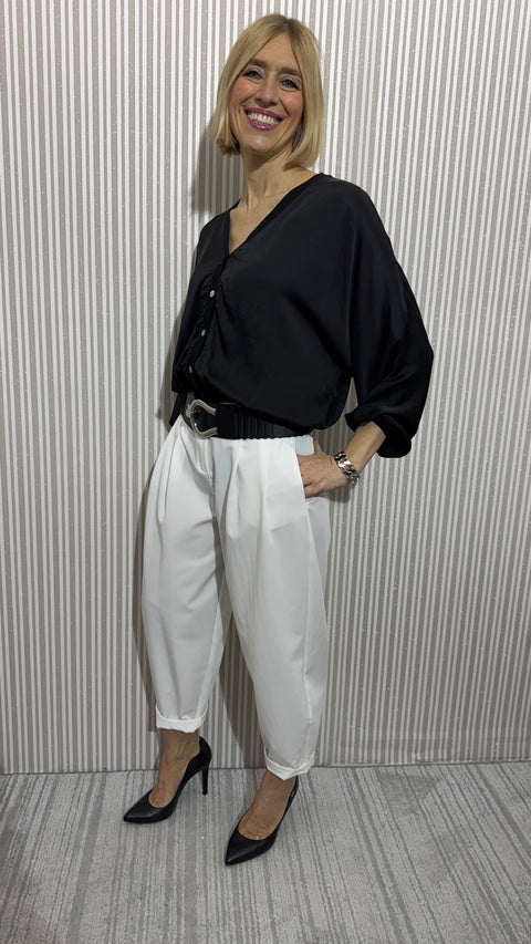 Cardigan Lucido Nero