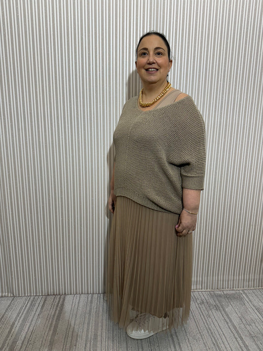 Abito Peck Tortora Curvy