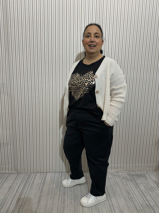 Pantalone Pea Nero