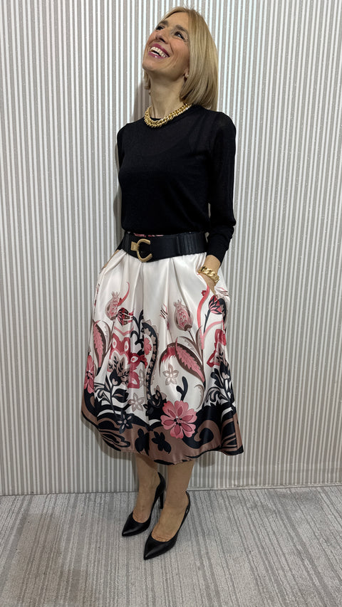 Maglioncino Lurex Nero