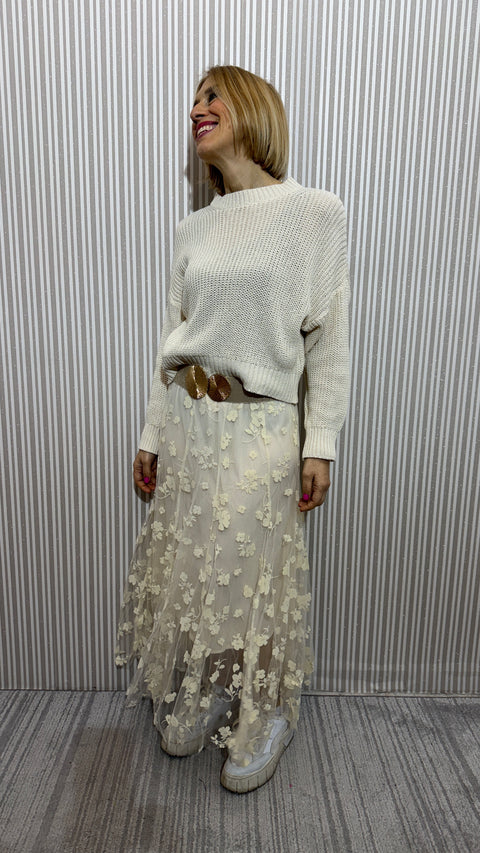 Maglioncino Samira Panna